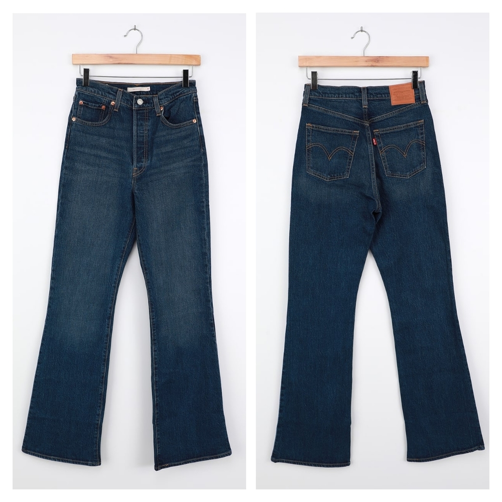 Levi's Ribcage High Rise Bootcut Jeans - Picture 16 of 16